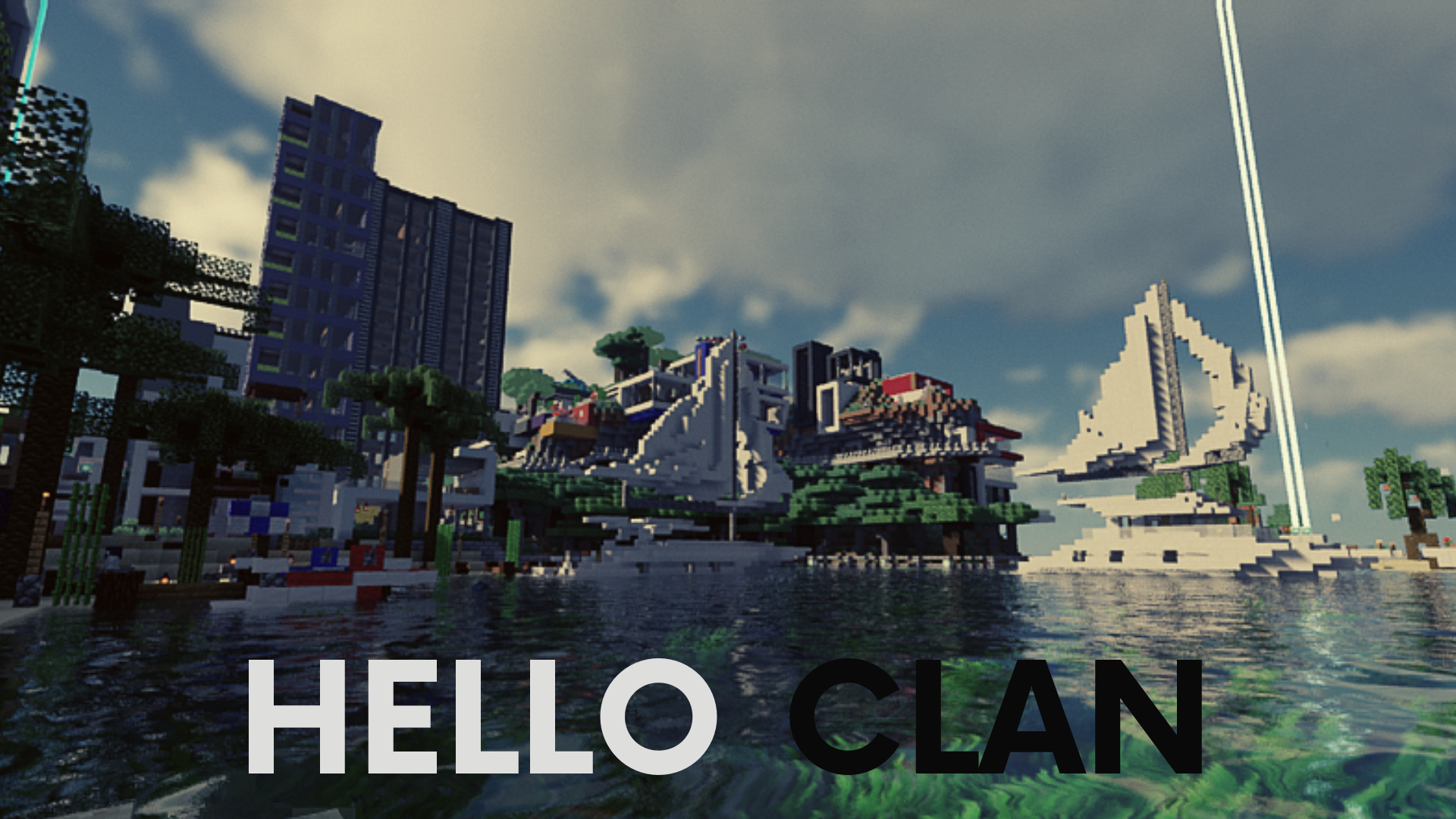 Minecraft Hello Wallpaper.png